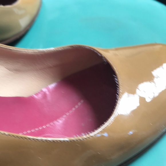 Kate Spade Camel Patent Leather Heels - Picture 5 of 7